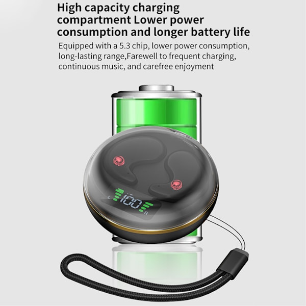 Søvnhodetelefoner Bluetooth In-Ear for søvn - Hvit White