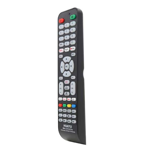HUAYU TV fjärrkontroll Universal RM-1210+H PRO LCD LED TV Svart