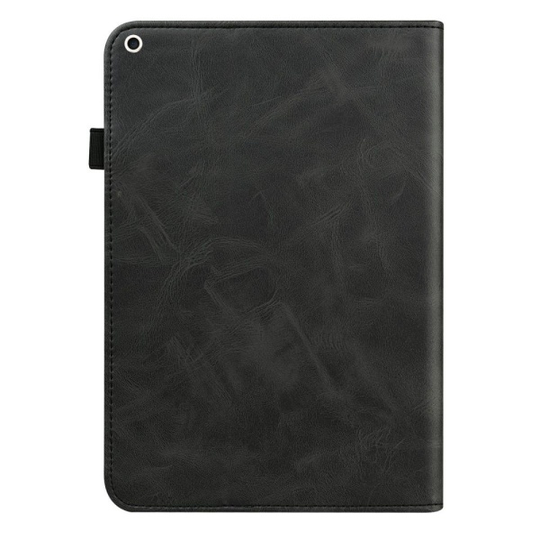 Til iPad 10.2 (2021)/(2020)/(2019) Almindeligt PU-læder tabletco Black