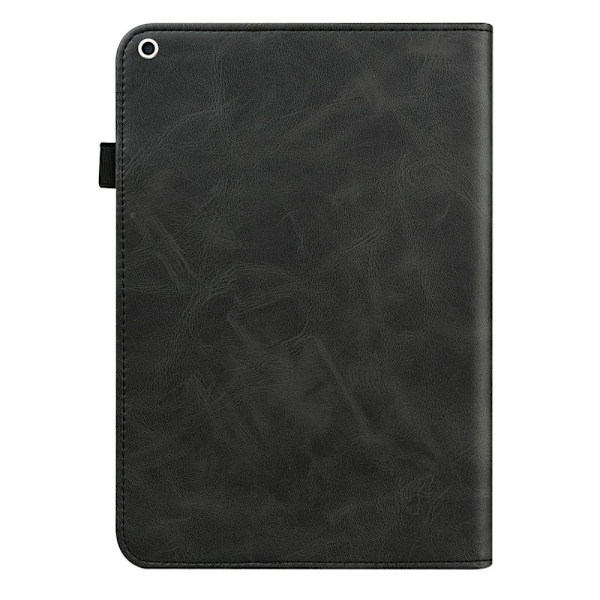 Til iPad 10.2 (2021)/(2020)/(2019) Almindeligt PU-læder tabletcover Black