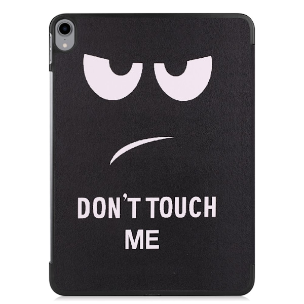 iPad Pro 11 (2018) Slim fit tri-fold fodral - Do Not Touch Me Svart