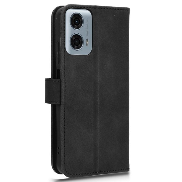 Motorola Moto G Play (2024) Case Wallet Case Shell -kotelolle Black