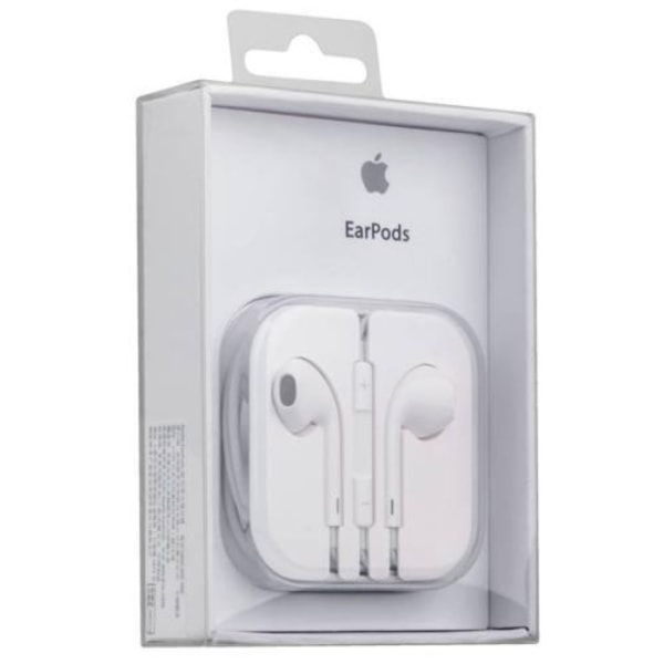 Apple EarPods med fjärrkontroll och mikrofon MD827ZMA Vit