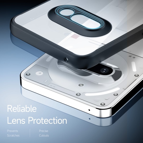 DUX DUCIS AIMO Series Slim Veske til ingenting Telefon (3a) - TPU+PC-telefonveske Transparent
