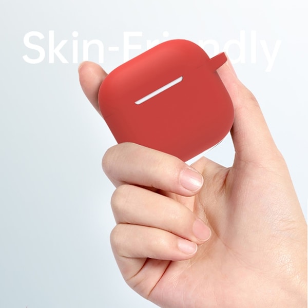 AirPods 4 6 in 1 -tarvikkeet kotelo hihnapidike korvakoukut kaulahihna avainrengas - Minttu Green