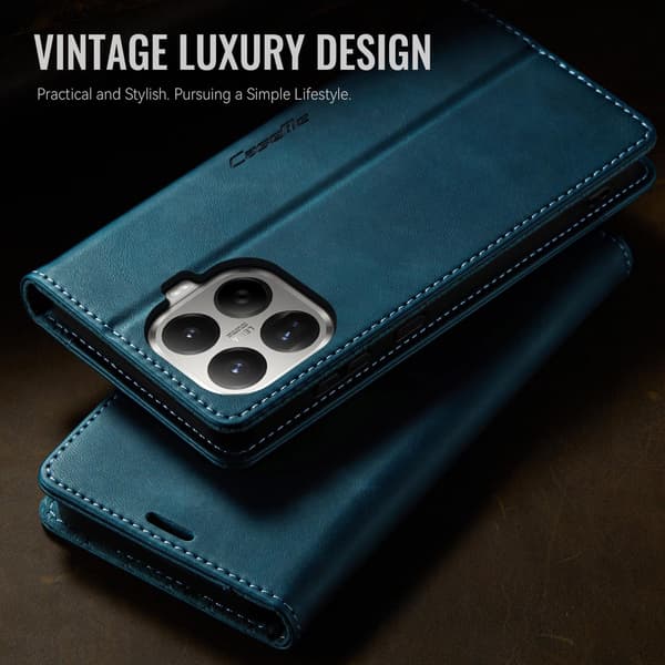 CASEME Til Xiaomi 17T Lommebokdeksel Green