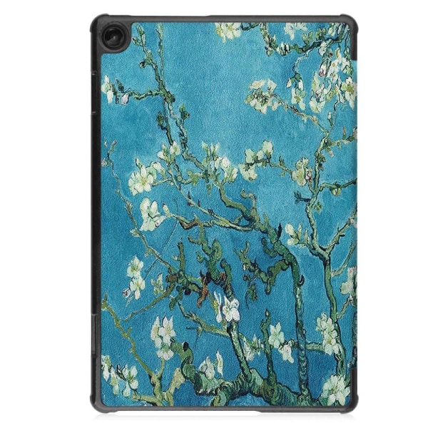 Trefoldet Stativdeksel for Lenovo Tab M10 (Gen 3) - Blomst Multicolor