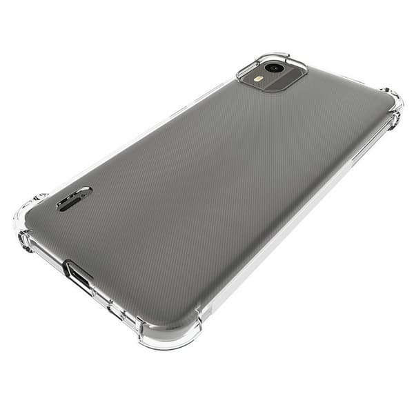 Cover Shell til Nokia C12 Stødabsorberende Forstærkede hjørner TPU Transparent