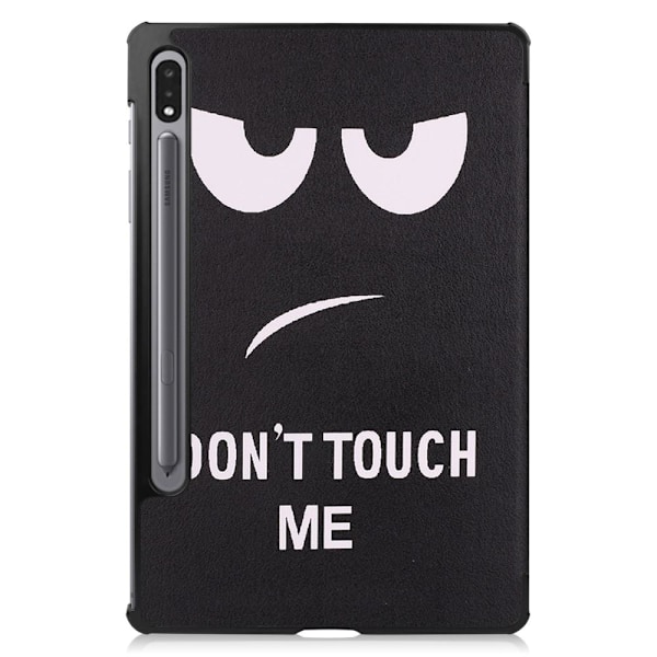 Slim Fit Cover Fodral Till Samsung Galaxy Tab S7 / S8 - Don't Touch multifärg