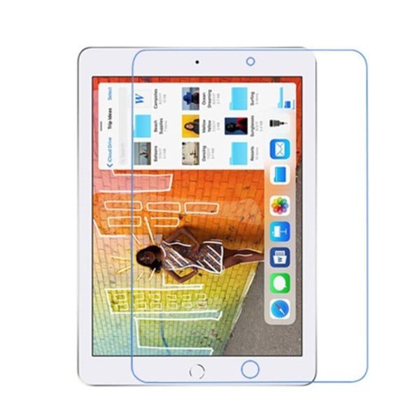 Apple iPad 10.2 2021/2020/2019 HD Klar LCD-skærmbeskyttelsesfilm Transparent
