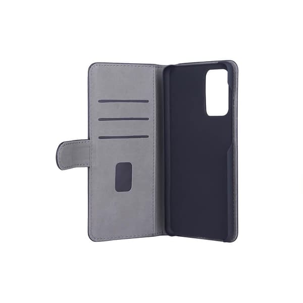 GEAR Walletsuojakuori Musta - Samsung Galaxy A72 Black