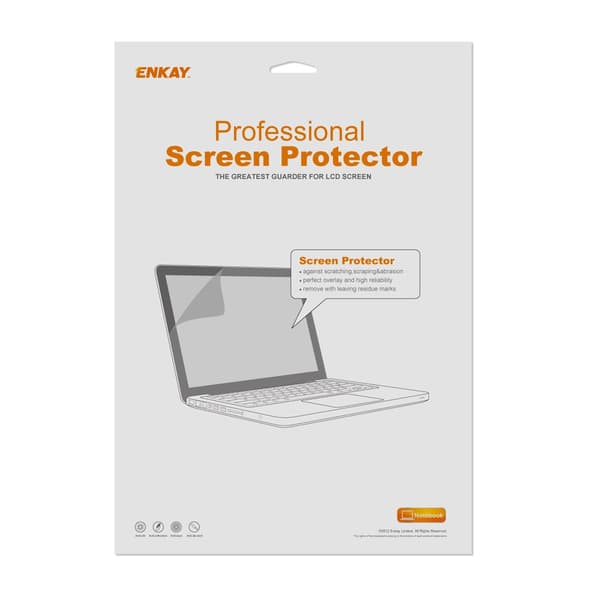 ENKAY HD krystallklar skærmbeskytter til MacBook 12" Transparent