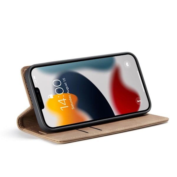 CASEME Plånboksfodral iPhone 13 Pro - Brun Brun