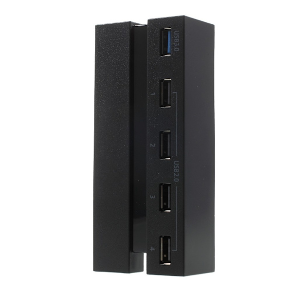 DOBE TP4-006 5-Port USB HUB för Sony PS4 Svart