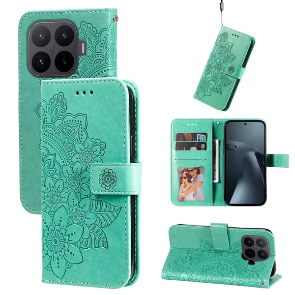 Til Xiaomi 17T Pungcover Mandala Green