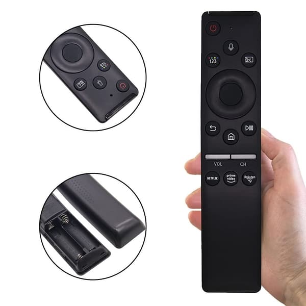 Fjernkontroll erstatning BN59-01312B BN59-01327B Samsung TV stemmefunksjon Black