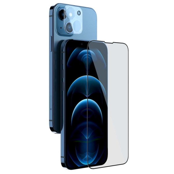 iPhone 14 Plus NILLKIN 2 i 1 hærdet glas med kamerafilm Transparent
