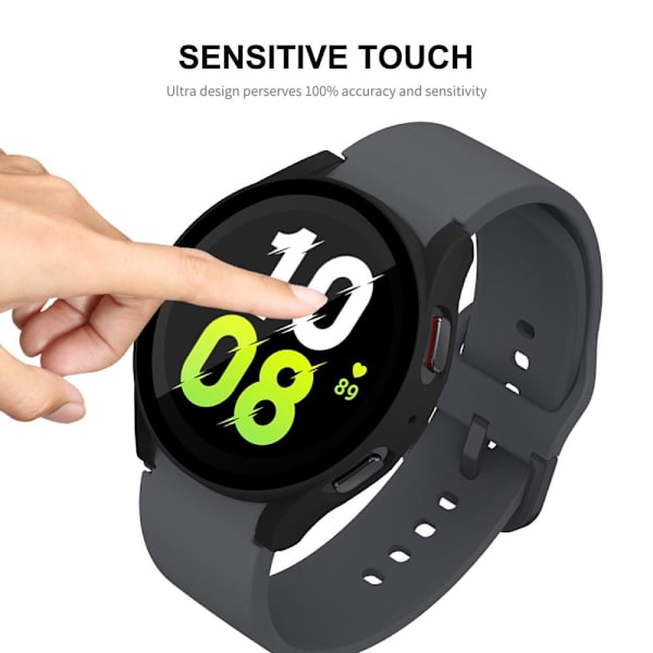 Samsung Galaxy Watch5 40mm ENKAY HAT PRINCE urtaske+hærdet glas Transparent