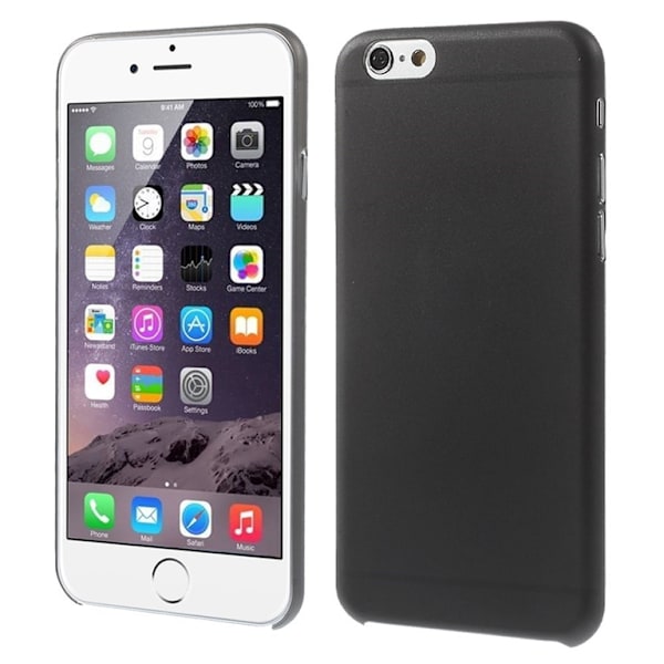 iPhone 6/6s Cover - Sort Black