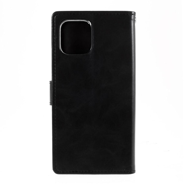 MERCURY GOOSPERY Blue Moon Wallet Case iPhone 12 Mini Black Black
