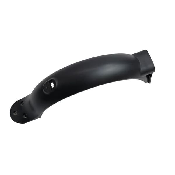 Bageste mudderbeskyttelsesfender med brudlys/lampe til Xiaomi M365 PRO 2 Scooter Black