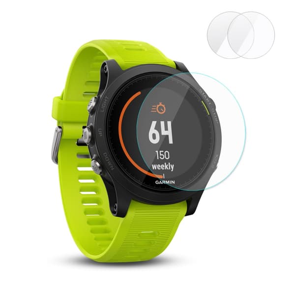 2 stk HAT PRINCE Garmin Forerunner 935 hærdet glas 0.2mm Transparent