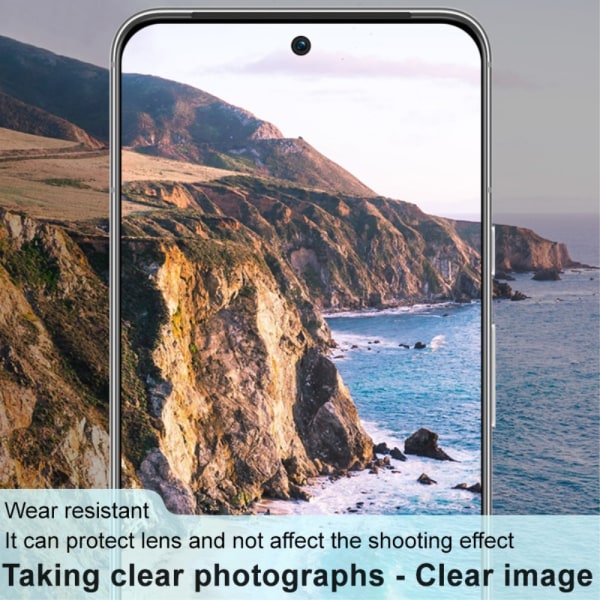 IMAK Google Pixel 8 -kameran linssisuojalle karkaistu lasilinssi Transparent