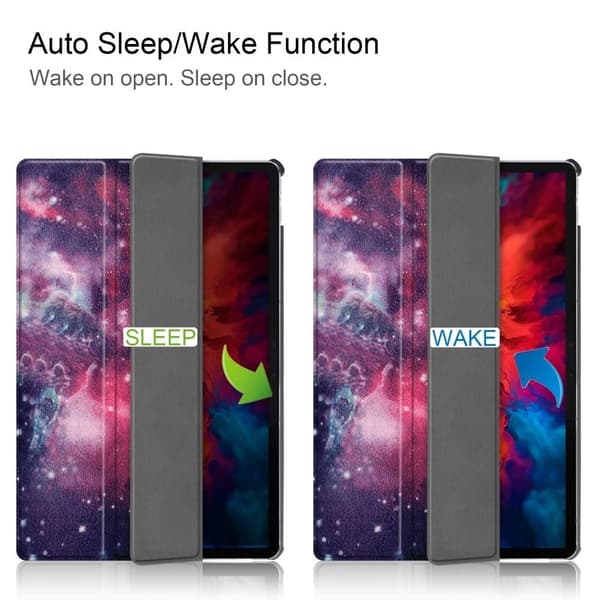Trippelcover til Lenovo Tab P11 Pro TB - J706F - Stjernehimmel Multicolor
