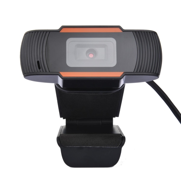 12MP pikseliä HD 360 Webcam USB PC Kannettava tietokone Kamera Musta Black