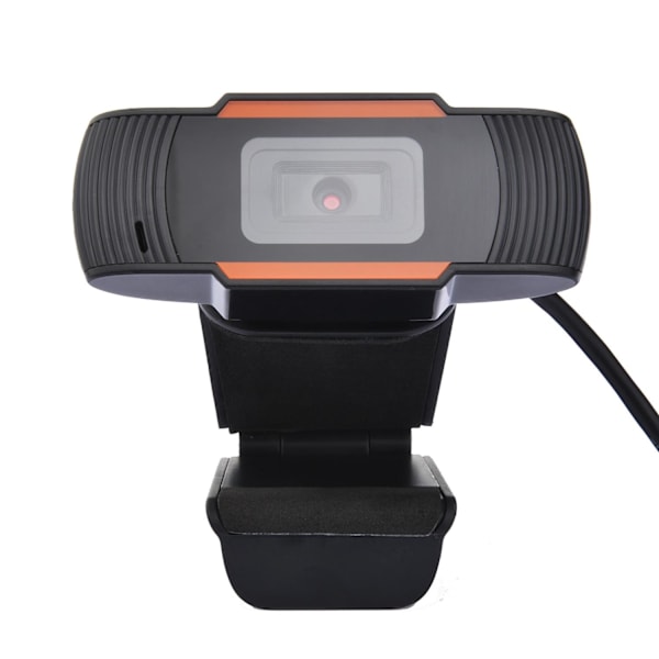 12MP pixels HD 360 Webcam USB PC Bærbar Kamera Sort Black