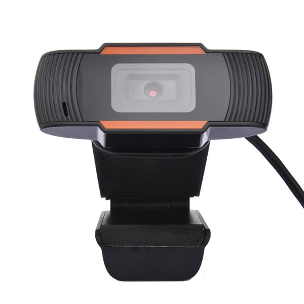 12MP pixlar HD 360 Webcam USB PC Laptop Kamera Svart Svart