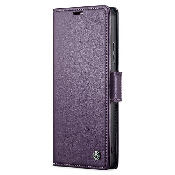 CASEME Retro Lompakkokotelo Xiaomi 14 Purple