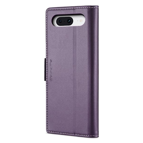 CASEME Retro Lompakkokotelo Pixel 8a Purple