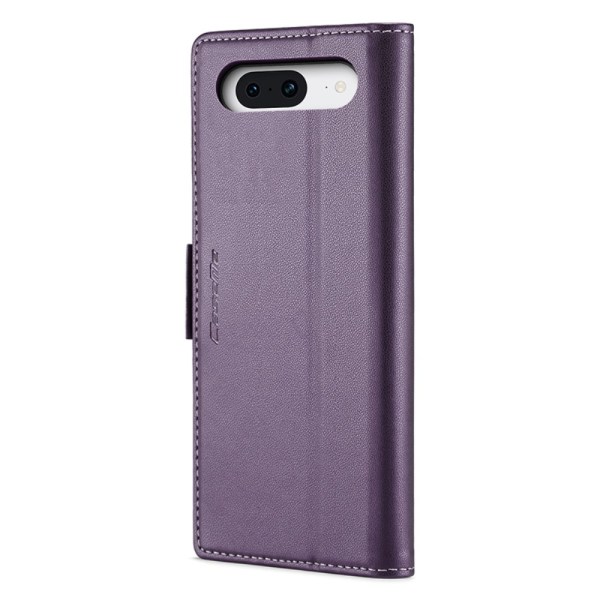 CASEME Retro Wallet Case for Pixel 8a Purple