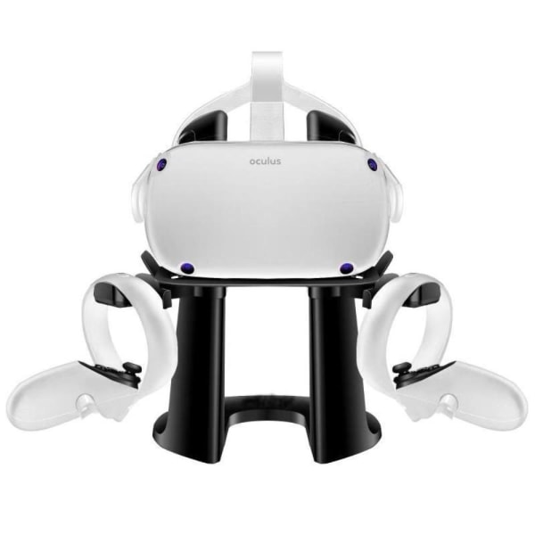 VR Stand Display Holder Oculus Quest 2/Quest/Rift S/HTC Headset Svart