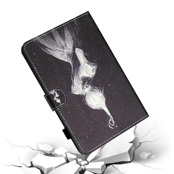 For iPad 10.2 (2021)/(2020)/(2019) Tablet Cover Stand Case - Girl Multicolor