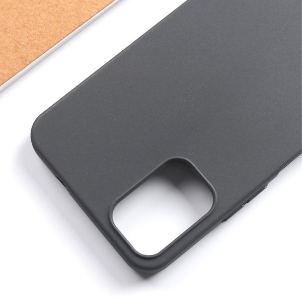 Slim-Fit TPU telefoncover til Nokia C32 - Sort Black
