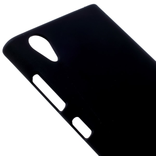 Sony Xperia XA1 gummibelagt cover - sort Black