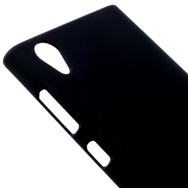 Sony Xperia XA1 Gummiert Cover - Sort Black