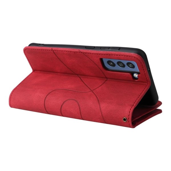 KS Plånboksfodral till Samsung Galaxy S21 FE - Röd Röd