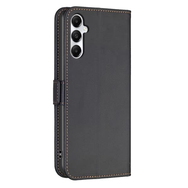 BINFEN COLOR til Samsung Galaxy A05s telefontegnebogsdæksel Black