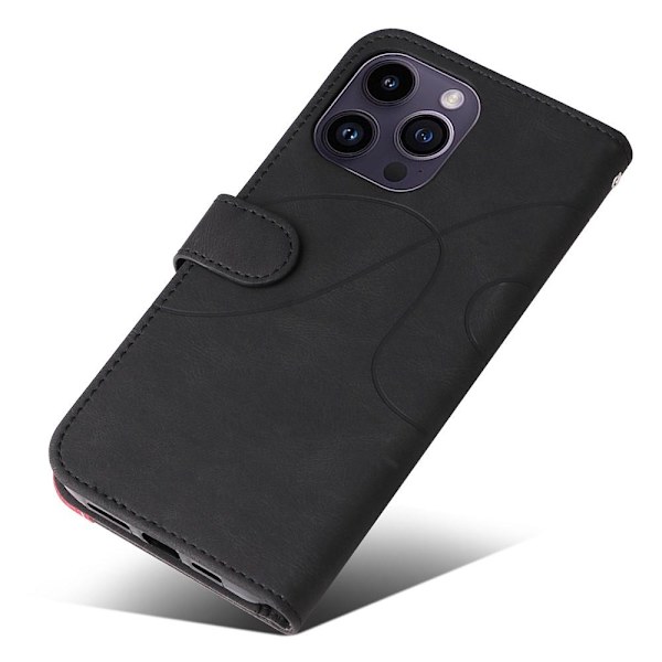 KT Plånboksfodral till iPhone 15 Pro Max - Svart Svart