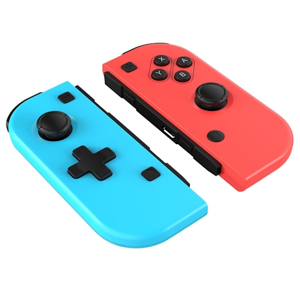 Kompatibel med Nintendo Switch Joypad trådlös Bluetooth-kontroller vänster och höger gamepad Blå