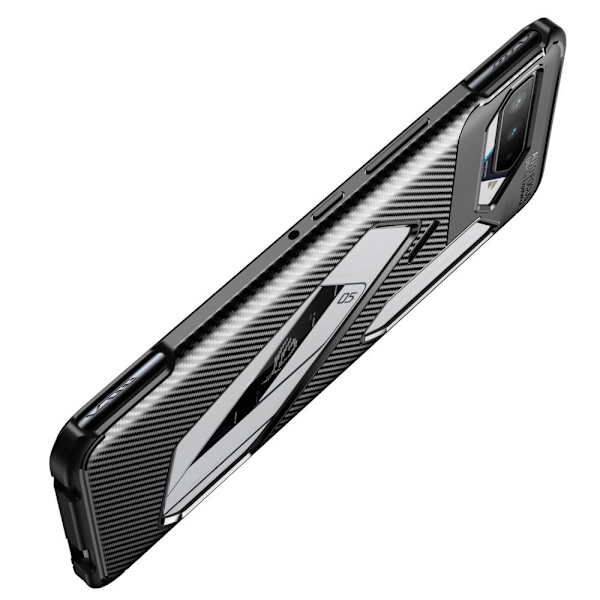 Asus ROG Phone 5 Karbonfibertekstur - Svart Transparent