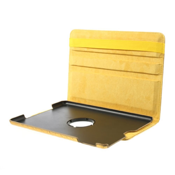 Fodral iPad Air / iPad 9.7 2017 & 2018 360 rotation Krokodil Guld Guld