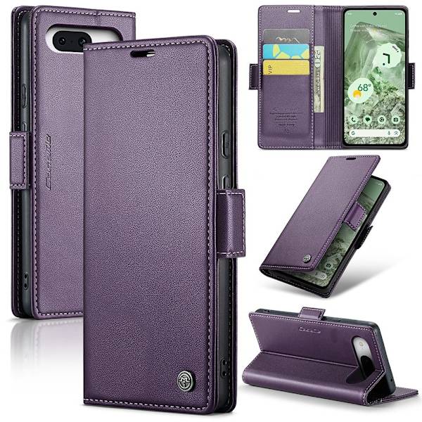 CASEME Retro Pung Taske til Pixel 8a Purple
