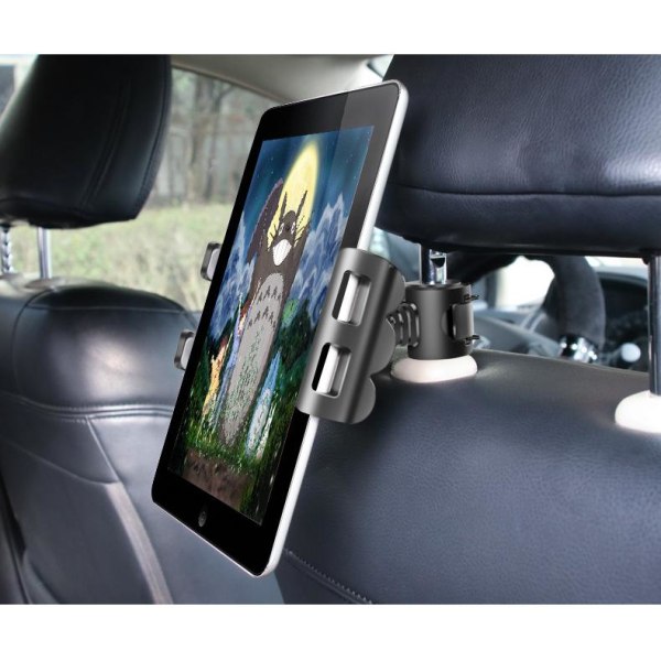Holder til tablet for eksempel iPad og Samsung 12,5 - 20cm Black
