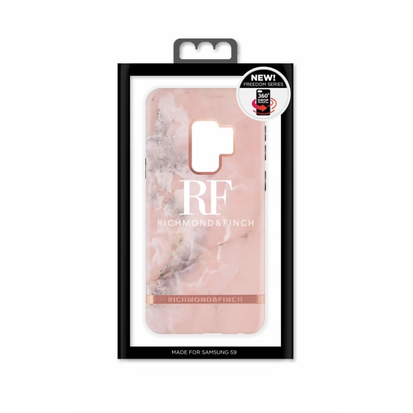 Richmond &amp; Finch case Samsung Galaxy S9: lle - vaaleanpunainen marmori Pink