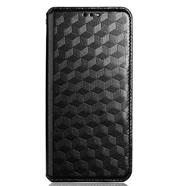 Rhombus lommebok-etui for Google Pixel 6a - Svart Black