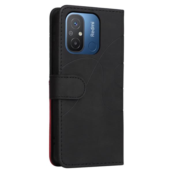 Til Xiaomi Redmi 12C KT - serie - 1 dobbeltfarve Red